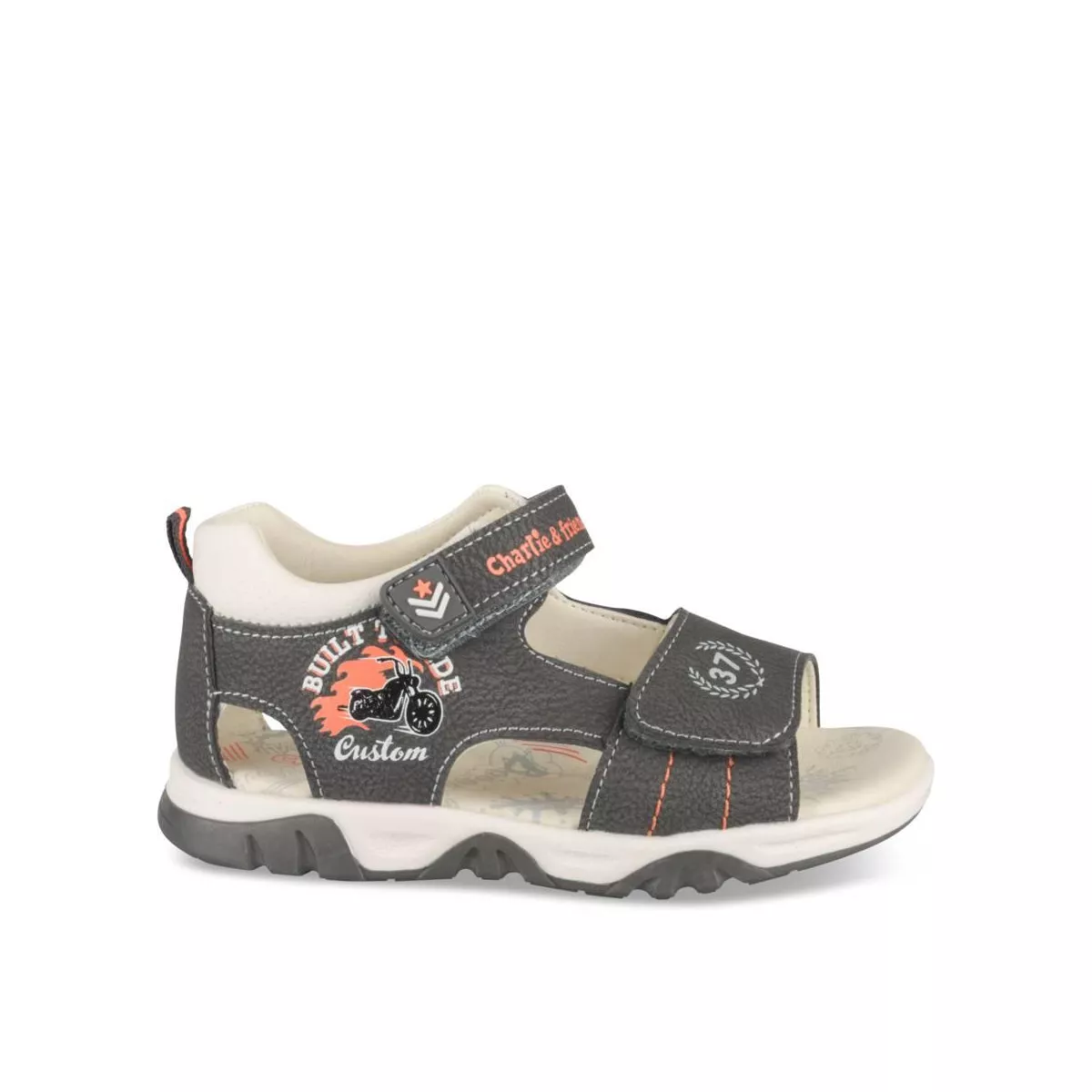 Sandales GRIS CHARLIE & FRIENDS