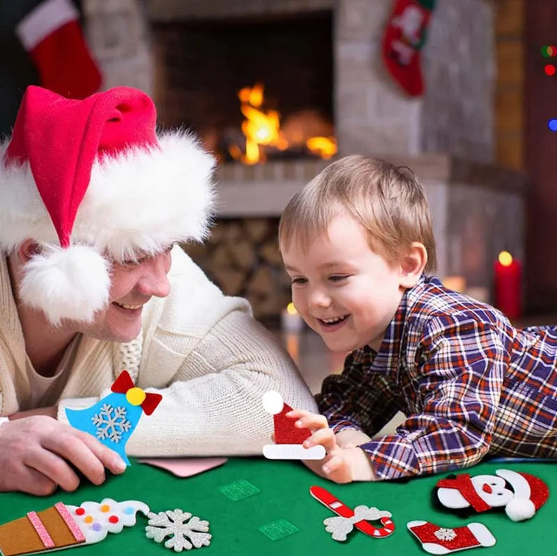 Sapin de Noël Feutrine pour Jeunes Enfants - Shine Boutique