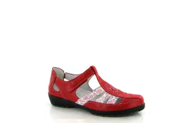 Swedi mocassins londrin rouge