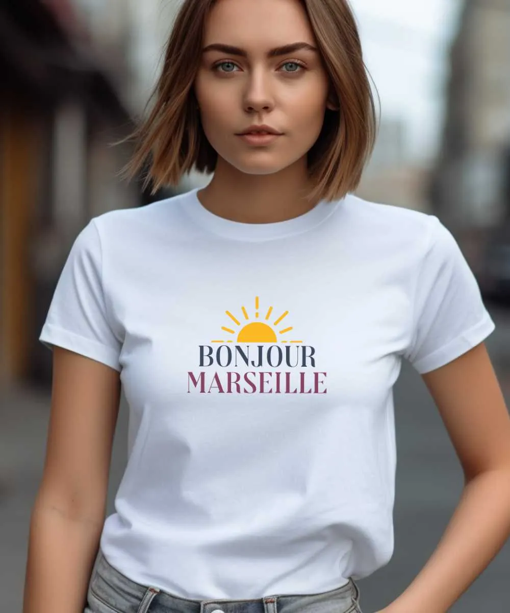 T-Shirt Bonjour Marseille
