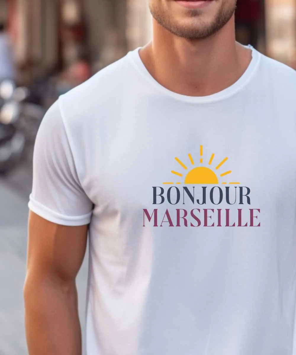 T-Shirt Bonjour Marseille