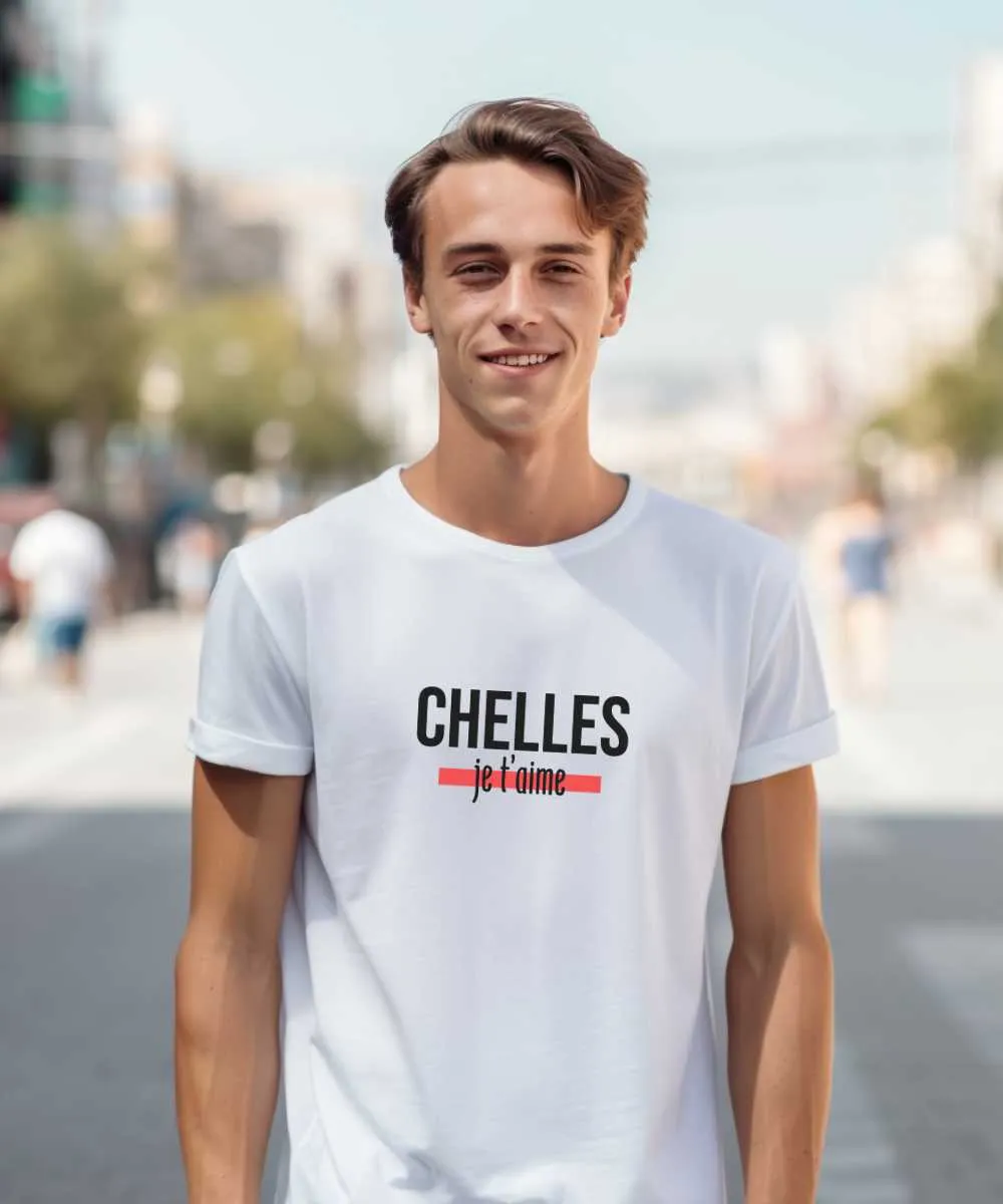 T-Shirt Chelles je t'aime