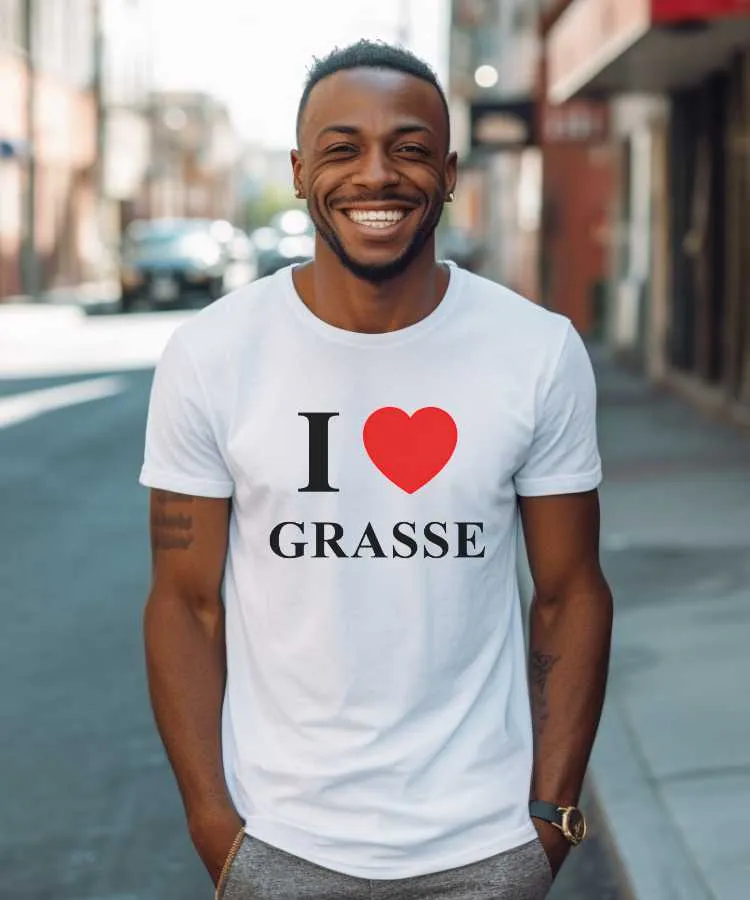 T-Shirt I love Grasse
