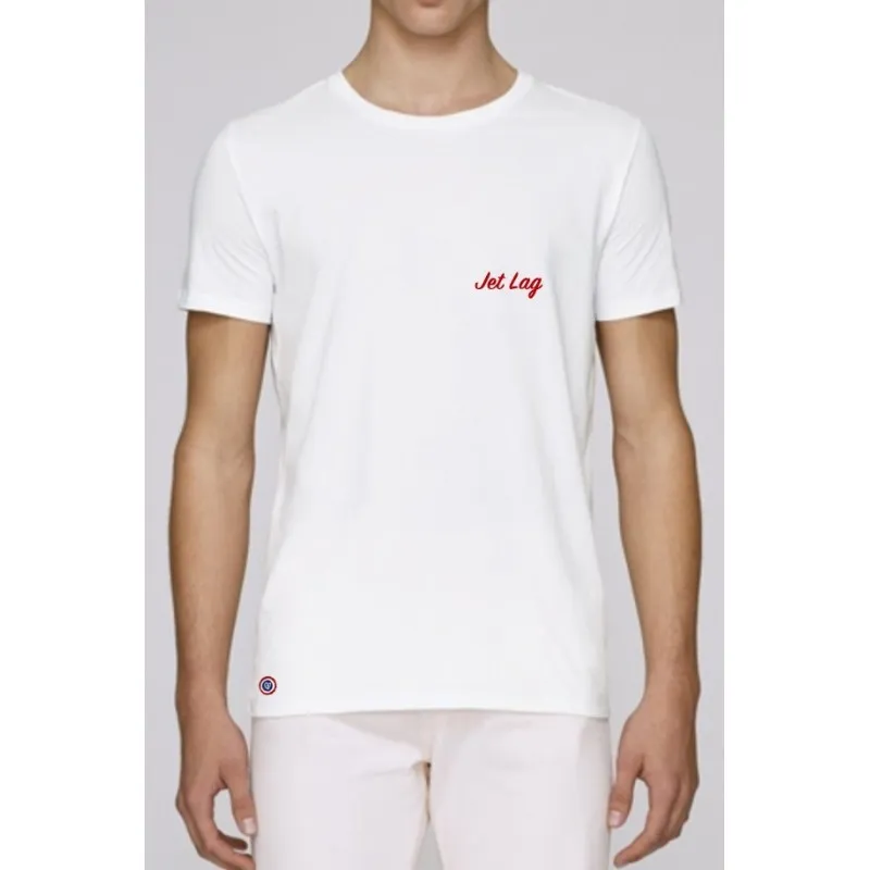 T-SHIRT PERSONNALISABLE HOMME BLANC