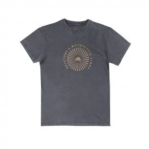 TEE SHIRT HELSTONS SUN COTON NOIR
