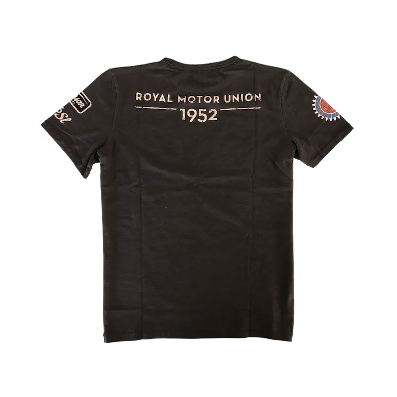 Tee shirt Warson Liège Rome noir
