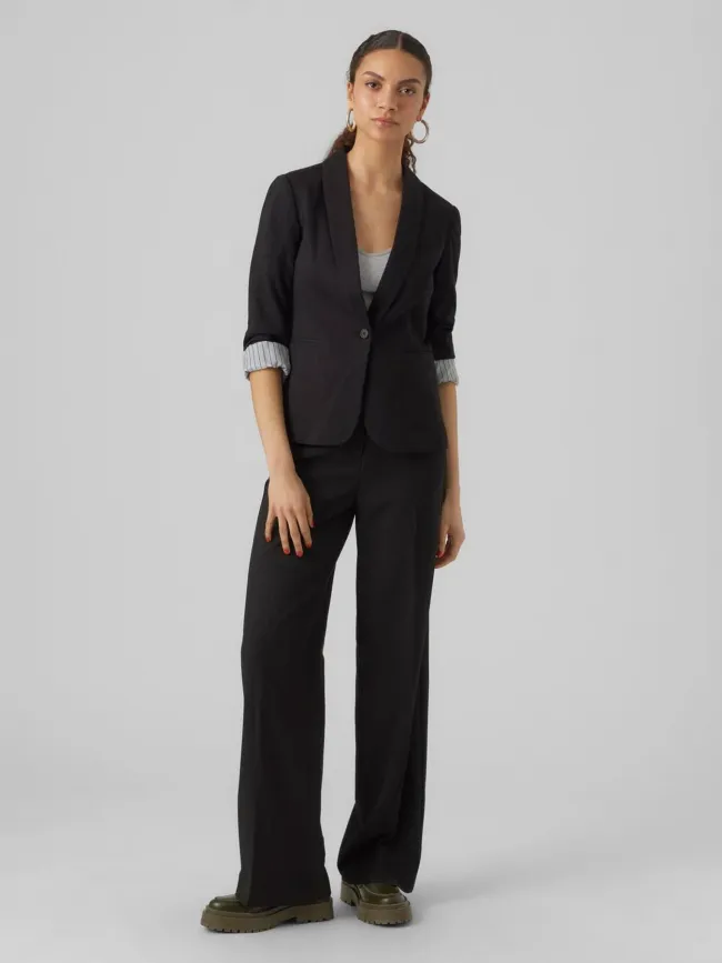 Veste blazer harukimo noir femme - Vero Moda | wimod