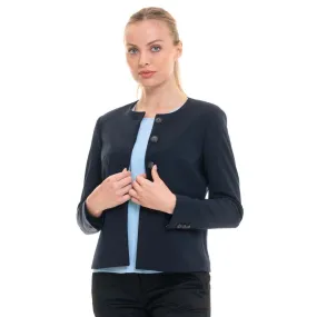 Veste de Service Tailleur Femme Vendome Bleu Marine - LAFONT