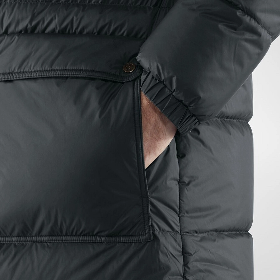 Veste Fjallraven Men Expedition Long Down Parka Navy